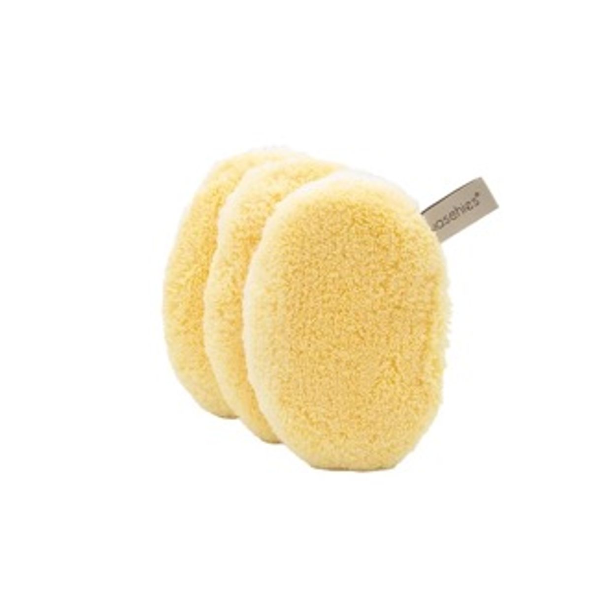 Waschies - Sminkefjerner og Rensepads - 3pk - Gul