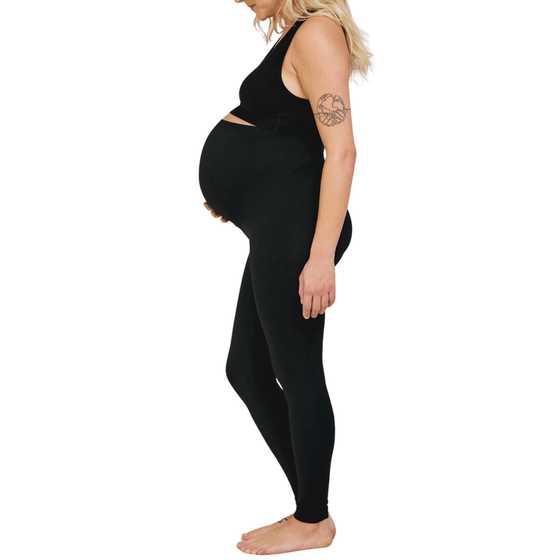 Carriwell Maternity Support Leggings Recycled Black