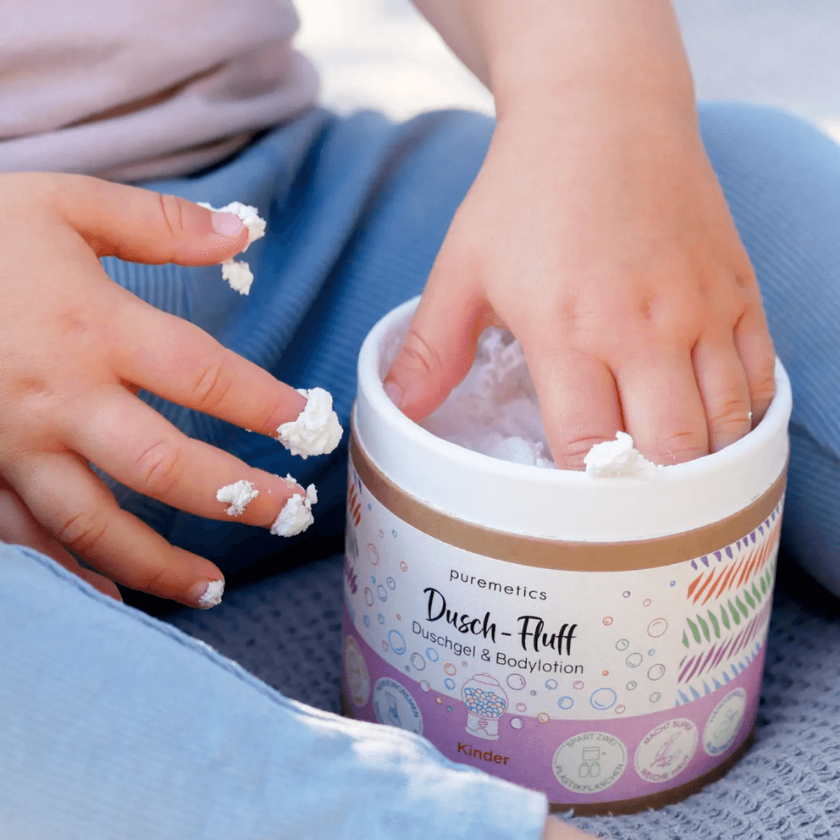 Puremetics Dusjsåpe for barn - Dusch-Fluff