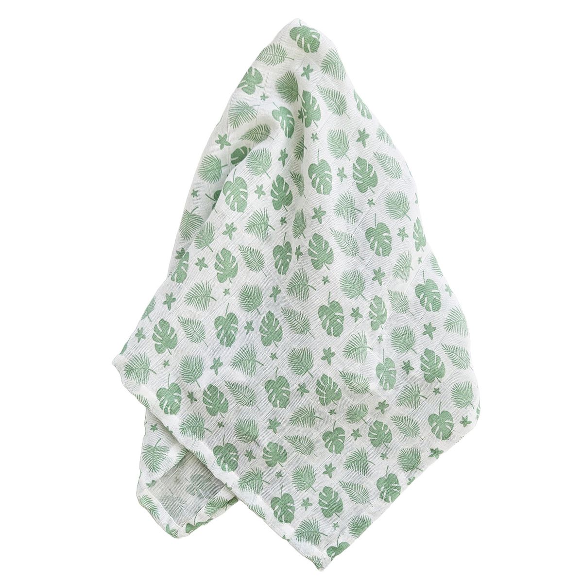 Summerville Organic Muslin Gulpeklut, 1-pk, tropical green
