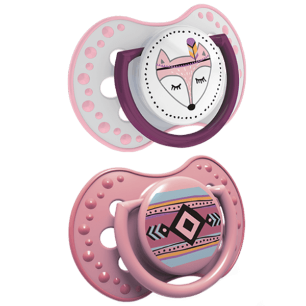 Hovedbilde  LOVI Silicone Dynamic Soother 3-6m, 2stk, Indian ...