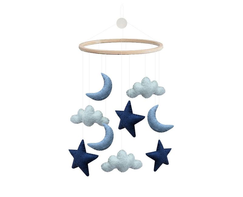 Gamcha Uro - Star/Moon/Cloud, Blue