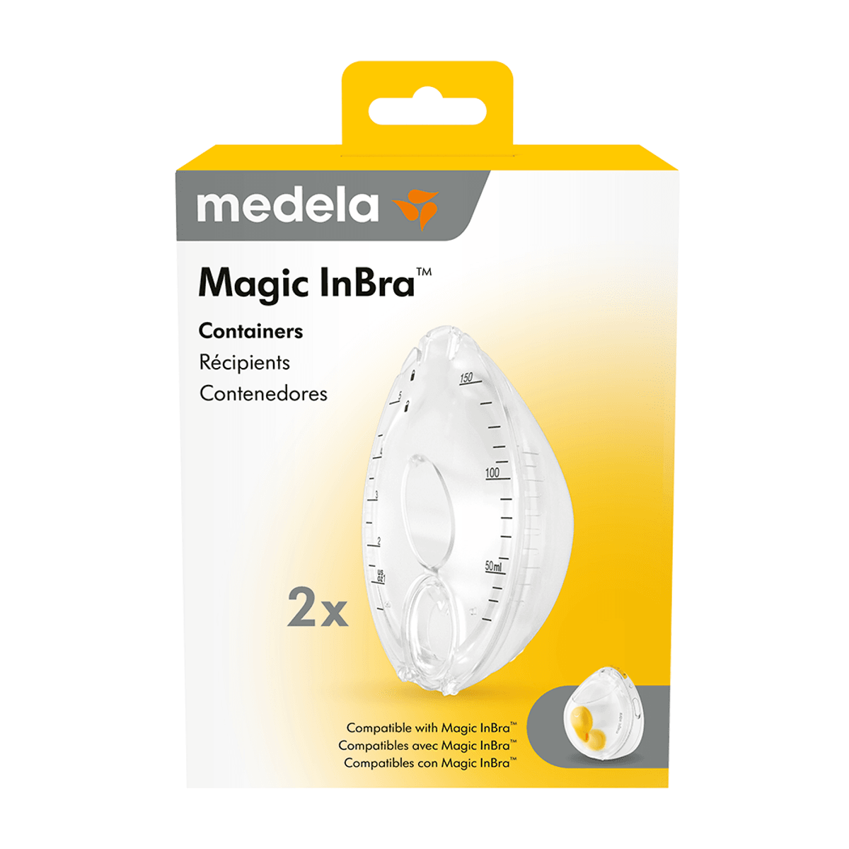 Medela Magic Inbra oppsamlingskopper, 2stk