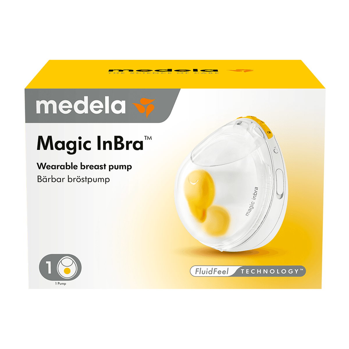 Medela Magic InBra brystpumpe, enkel