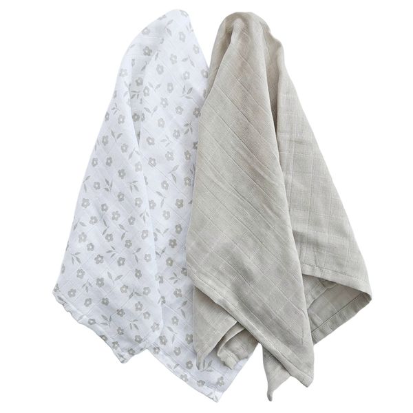 Hovedbilde Summerville Organic Muslin Gulpekluter, 2-pk, ...