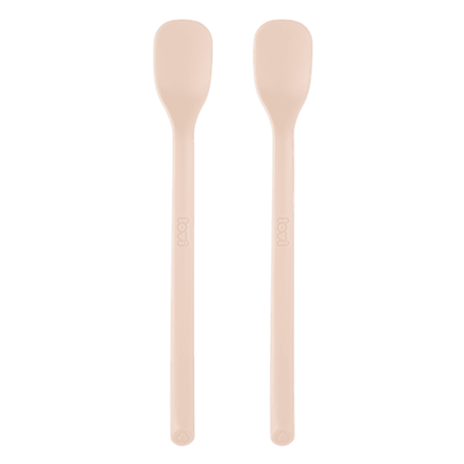 Hovedbilde LOVI First feeding spoon 2 pk - Nude
