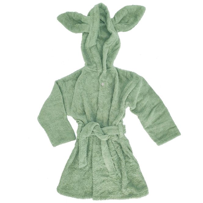 Hovedbilde Summerville Badekåpe med ører, cameo green