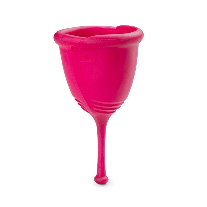 Medintim Tulipa Menskopp med oppbevaringsboks Fuchsia - 1pk