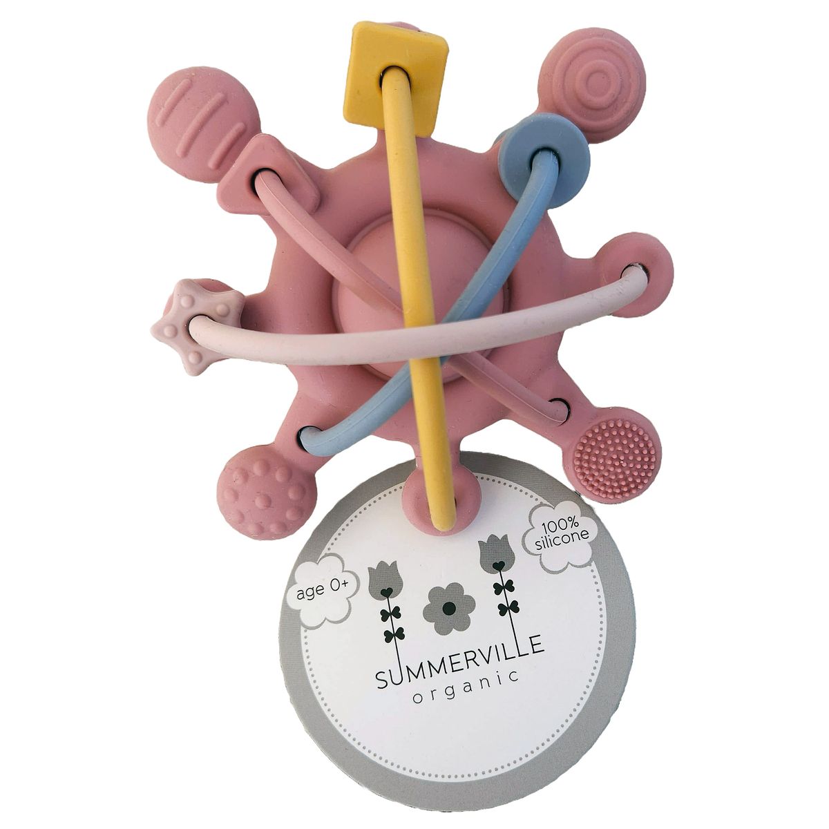 Summerville Orbit aktivitetsleke i silikon, Dusty Rose