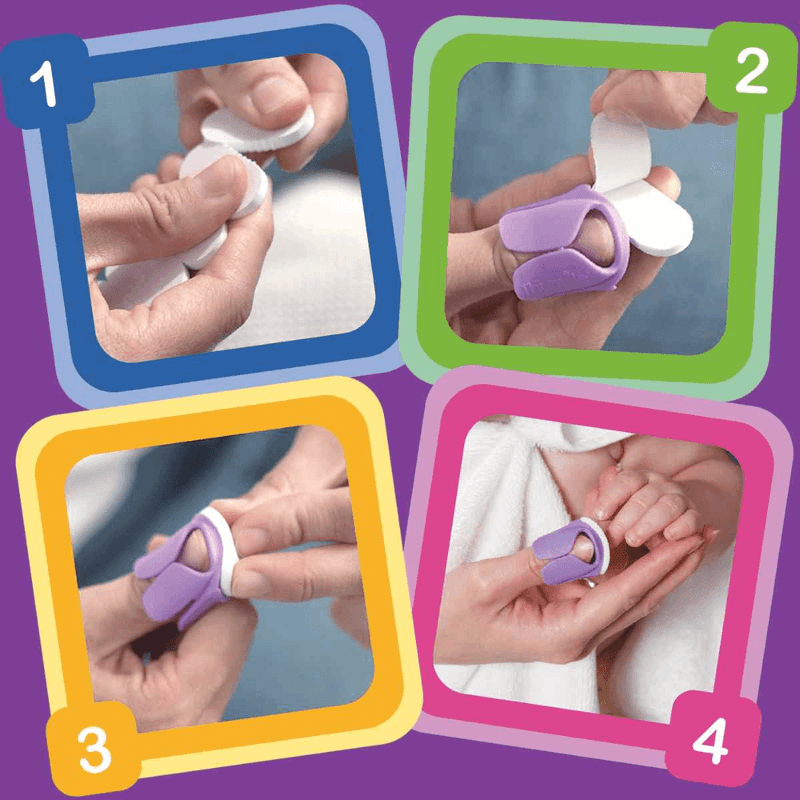 BabyNails neglfil til baby, startsett med oppbevaring
