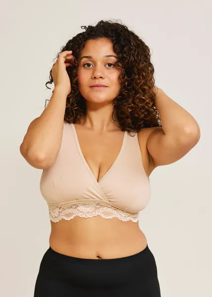 Hovedbilde Carriwell Organic Sleeping & Nursing Bra, Honey